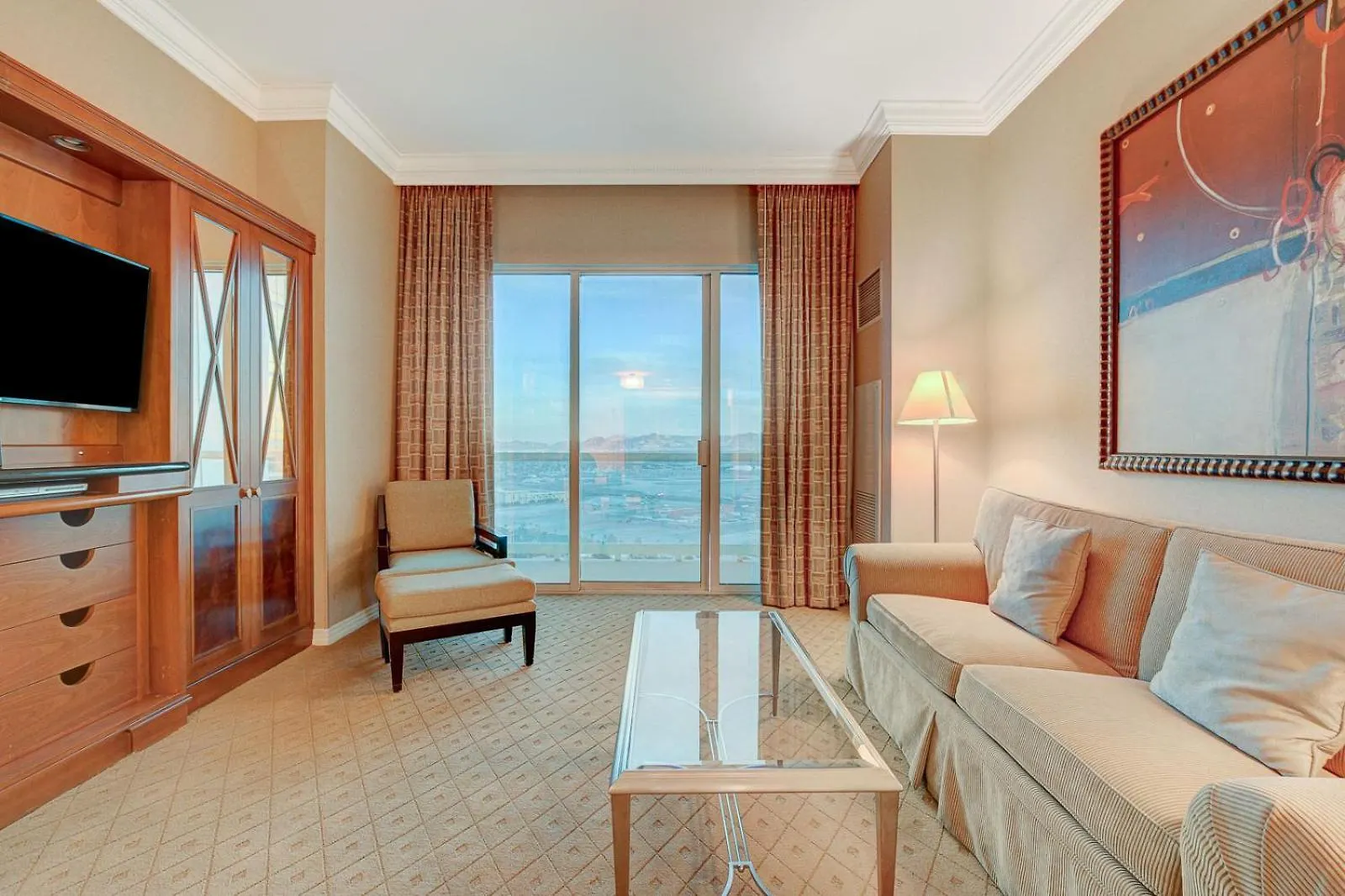 Aparthotel Lumiere Suite At Mgm Signature Tower 1 Balcony Las Vegas