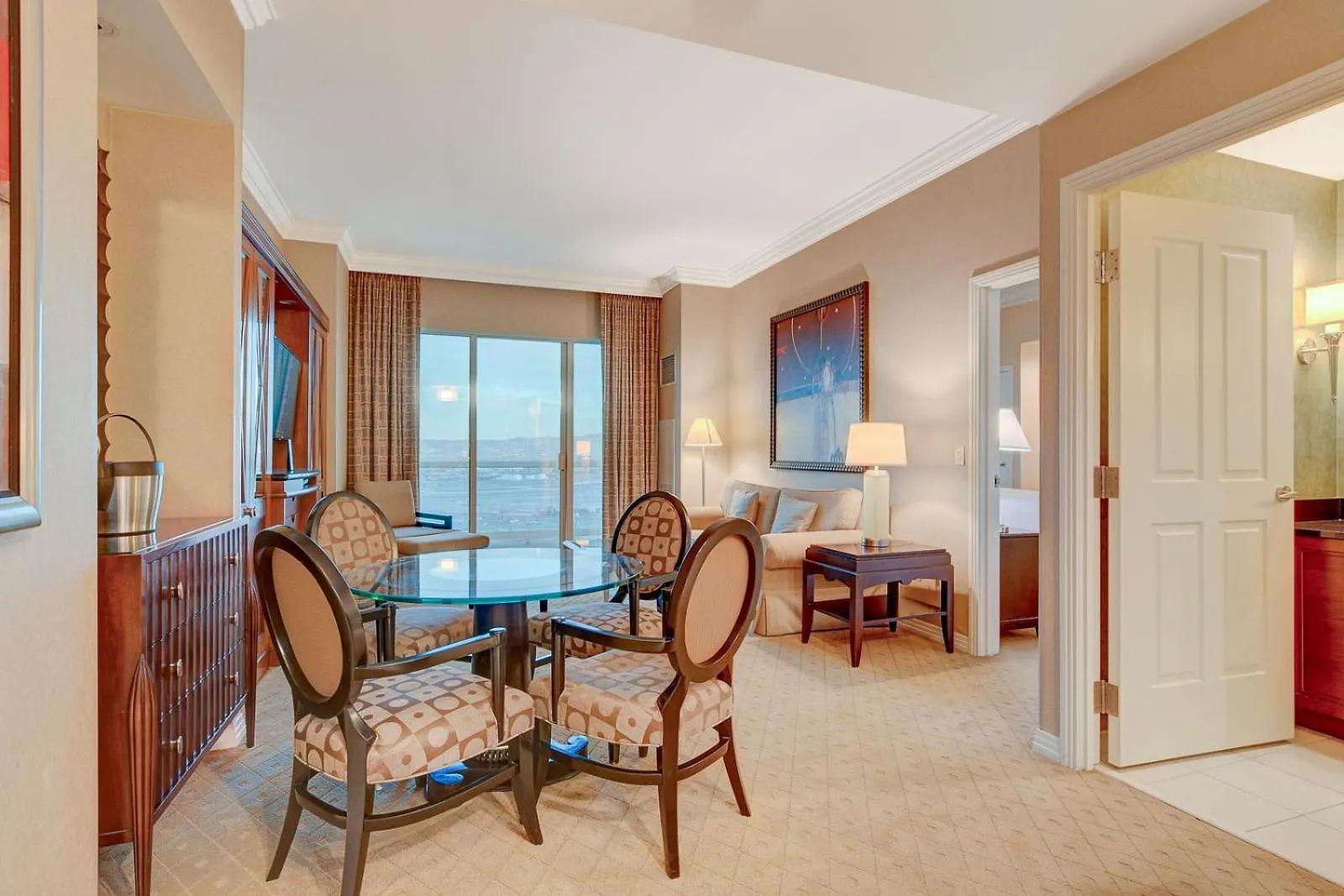Aparthotel Lumiere Suite At Mgm Signature Tower 1 Balcony Las Vegas USA
