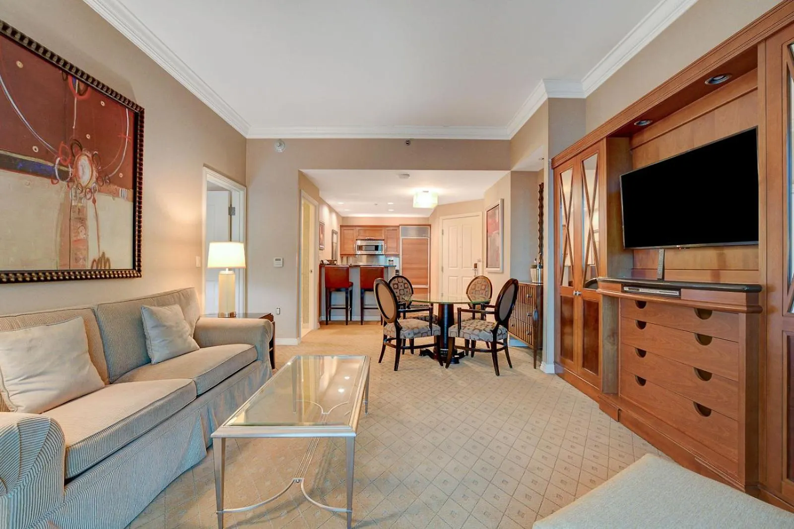 Lumiere Suite At Mgm Signature Tower 1 Balcony Las Vegas Aparthotel